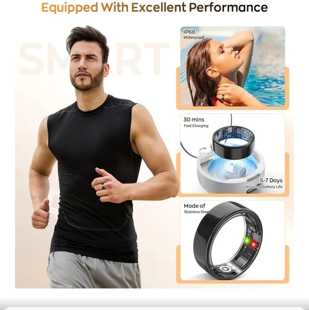 Smart Ring Health Tracker